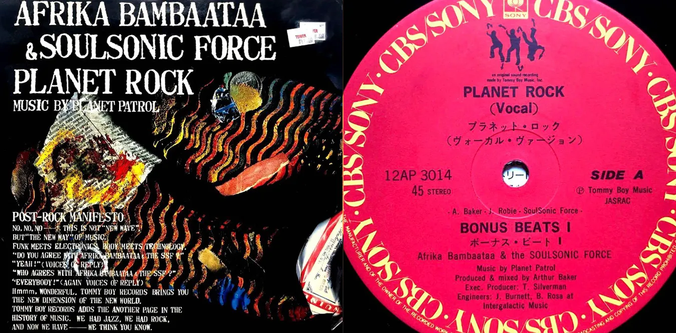 Afrika Bambaataa & The Soulsonic Force – Planet Rock